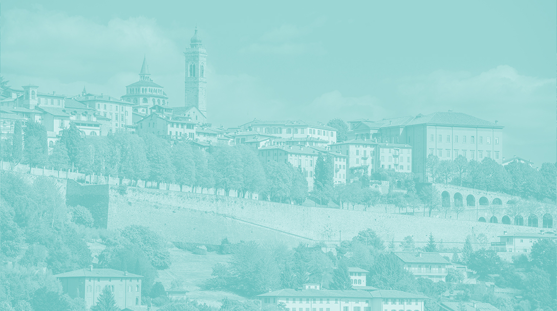 Icona della città di Bergamo per i servizi Fisiora